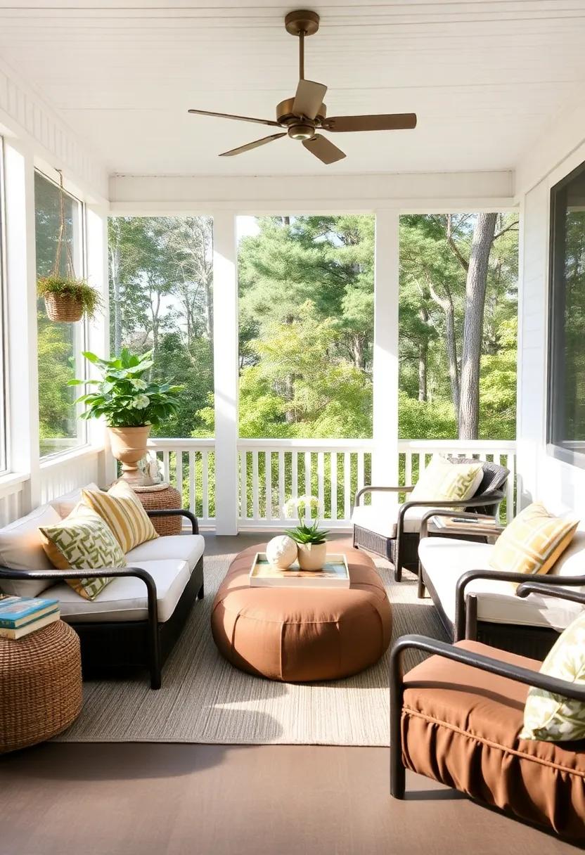 Seasonal Decor: ​Adapting your Screened Porch Ambiance Throughout the​ Year