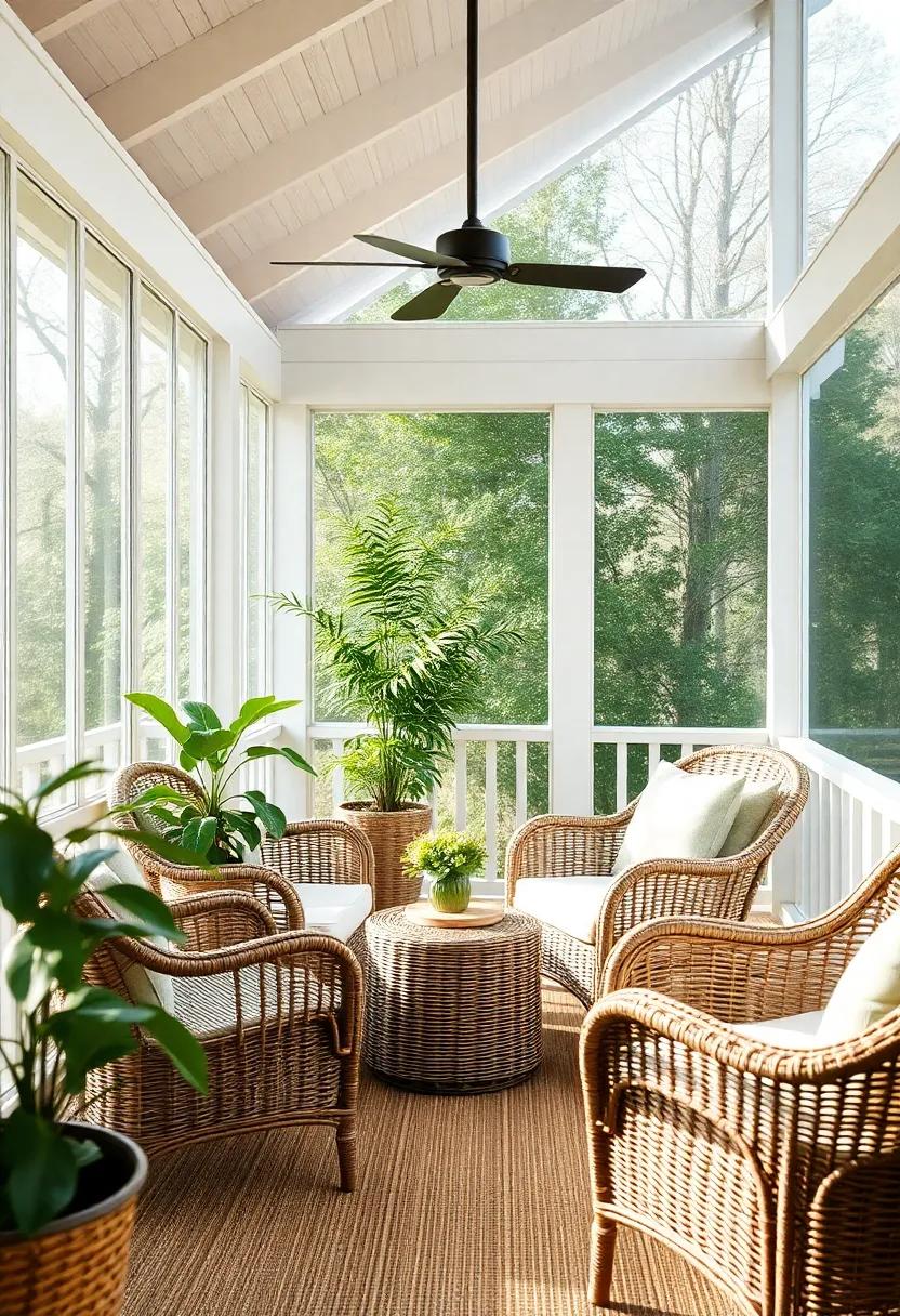 Find Balance and Harmony with Nature-Infused ⁢Wicker and Natural Light