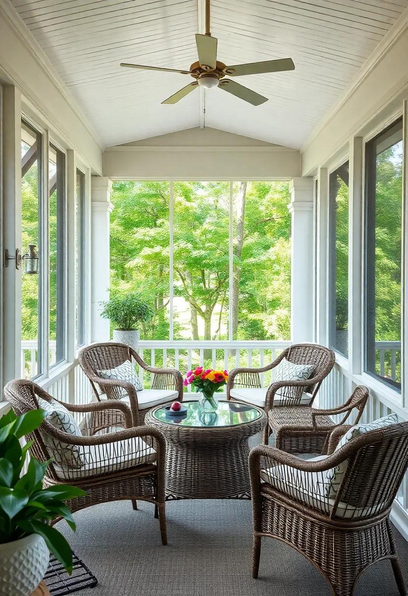 Screened ‍Porches: The Perfect Blend of Indoor ‍Comfort and Outdoor Beauty