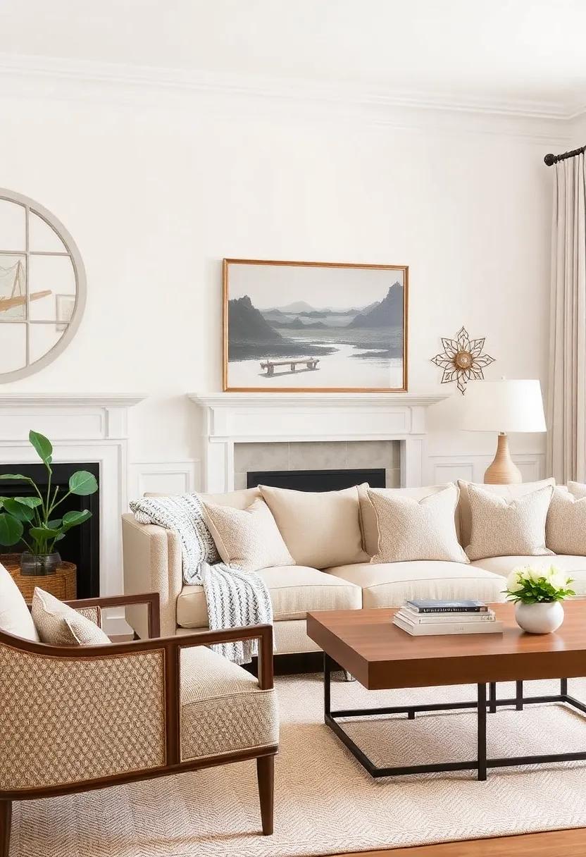 Seasonal Touches:⁣ Updating Your Decor ​While Maintaining a Neutral Palette
