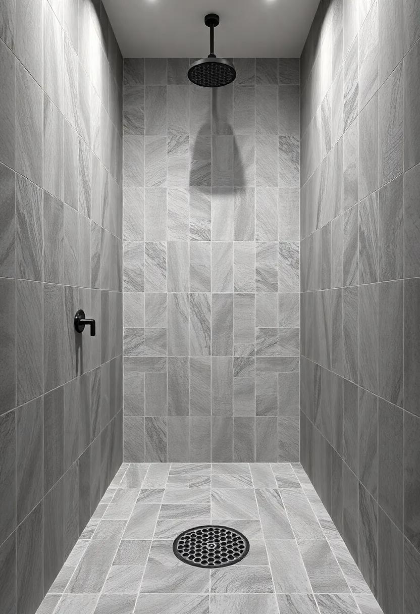 Creative‌ Tile Patterns that Enhance Hidden Drain Solutions