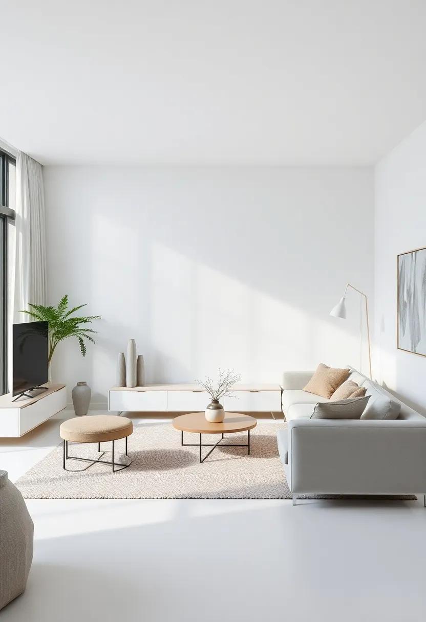 empty Spaces: The beauty of Negative Space in Modern Living Rooms