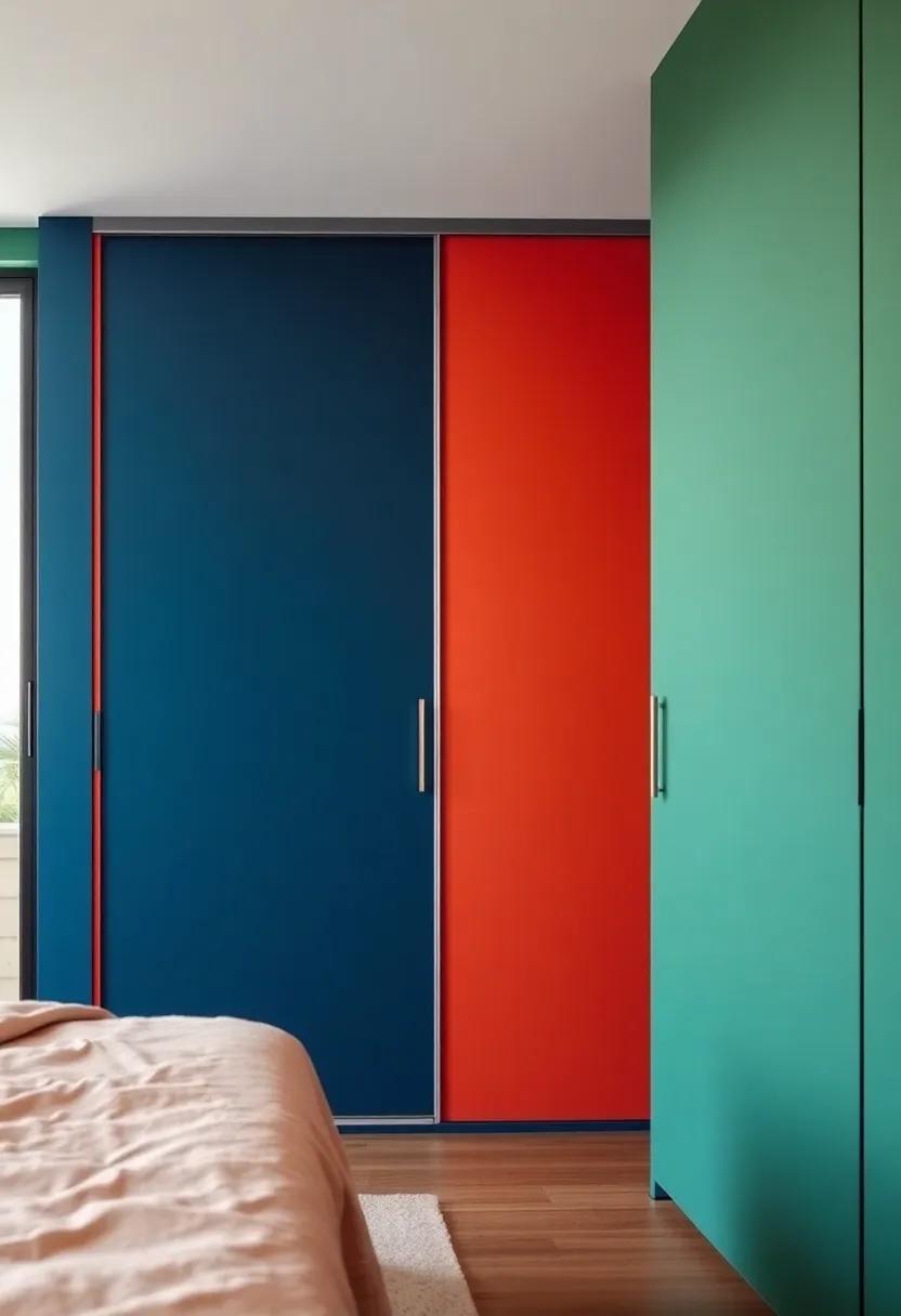 Bold Colors ​and Textures in Sliding Wardrobe Choices to Inspire ‌your ⁢Décor