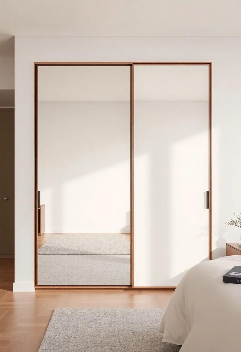 Elevate ⁤Your Aesthetic with⁤ Sleek Mirrored Sliding wardrobes