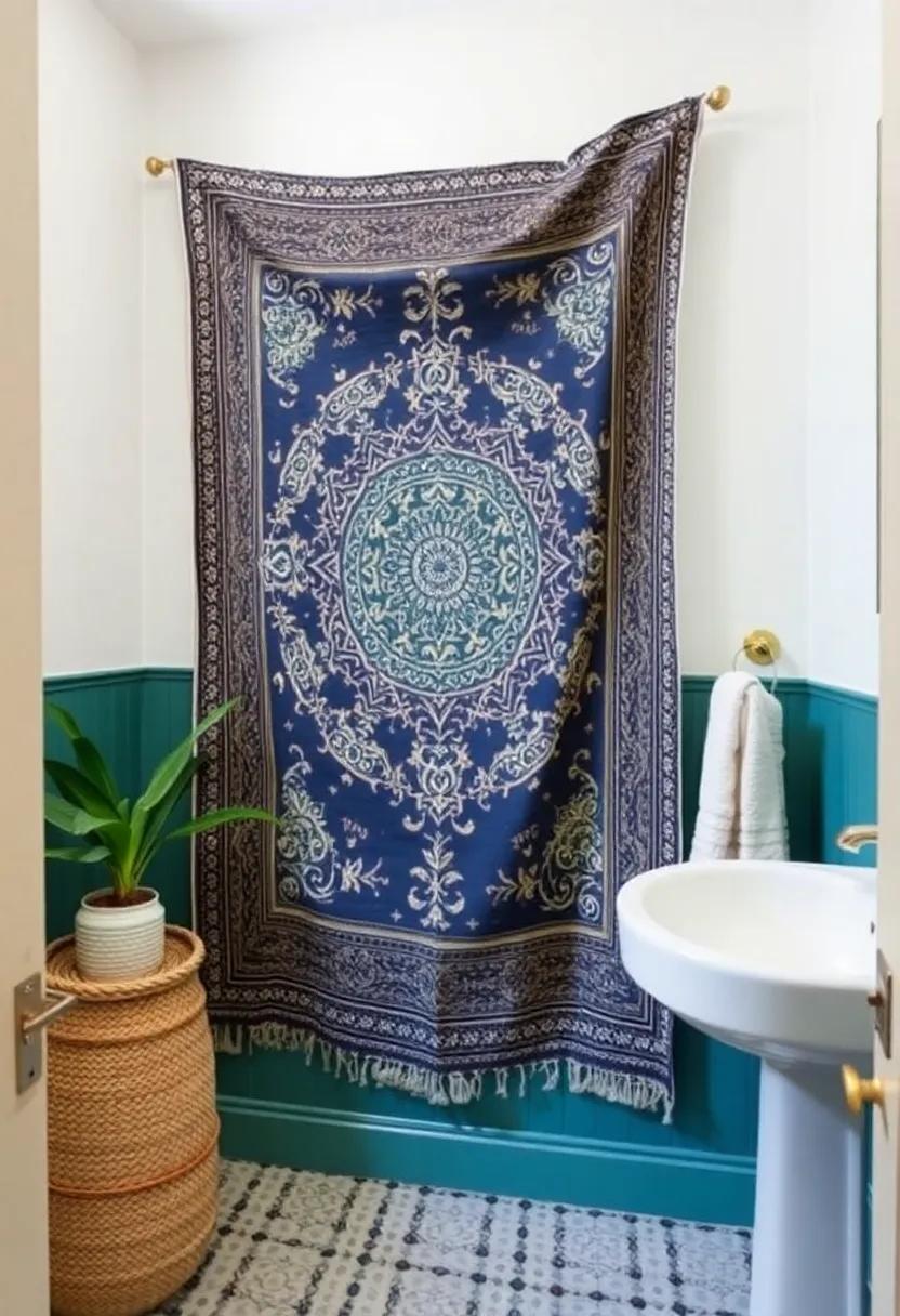 Tapestry or Fabric Hangs: Drape a beautiful tapestry or fabric on ⁢one wall to ​infuse softness and texture, perfect for adding a cozy⁢ feel to‌ a small space