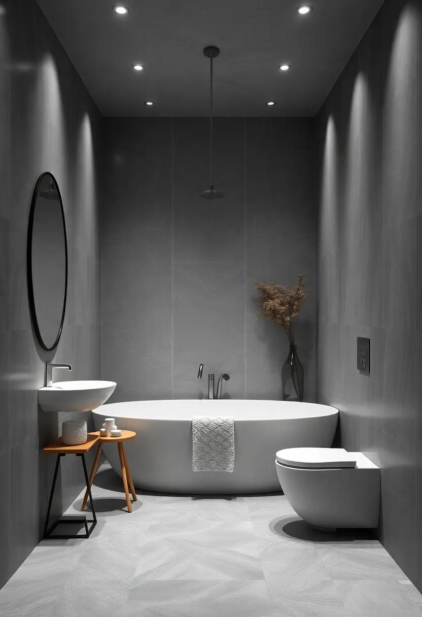 Creating a Spa-like‍ Atmosphere with Gray ​Elements