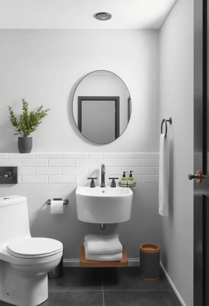 Elevating Small ⁤Bathroom Essentials with Gray Color Schemes