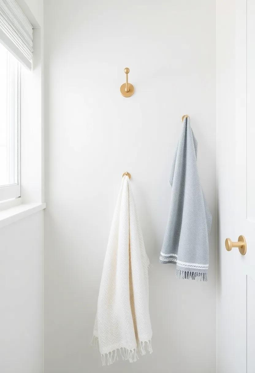Hooks⁤ over Hangers: Replace traditional towel rods with hooks for a ⁢more space-efficient⁢ drying solution
