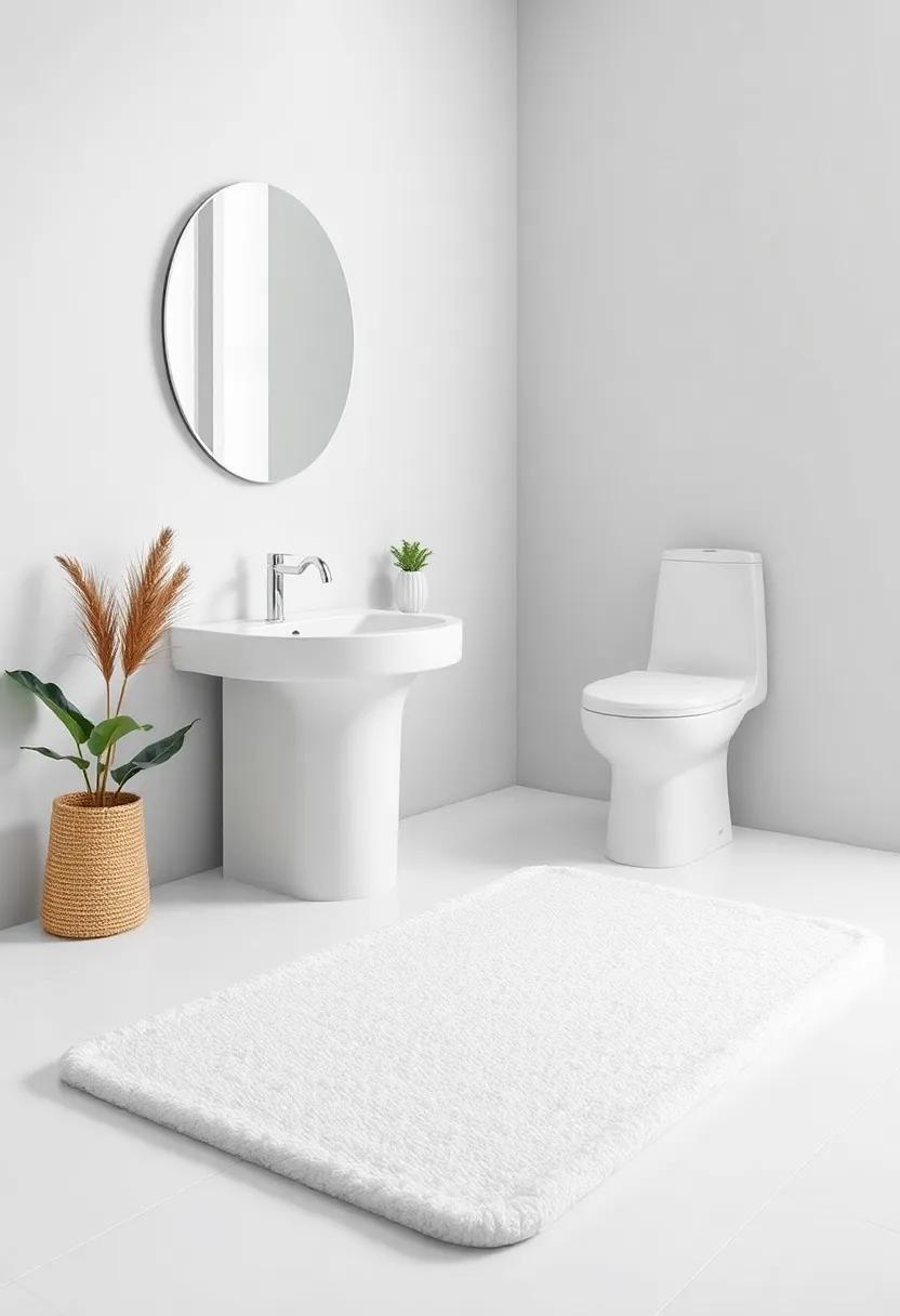 Slim Bath Mat: Choose a thinner‍ bath mat that ⁢won’t take up unnecessary room⁤ and allows for easy cleaning