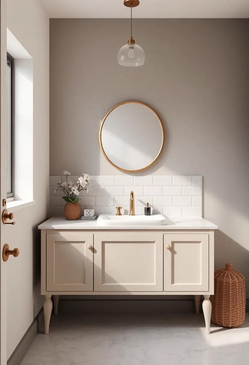 Charming Vintage Styles That Bring ​Character to ​Compact Bathrooms