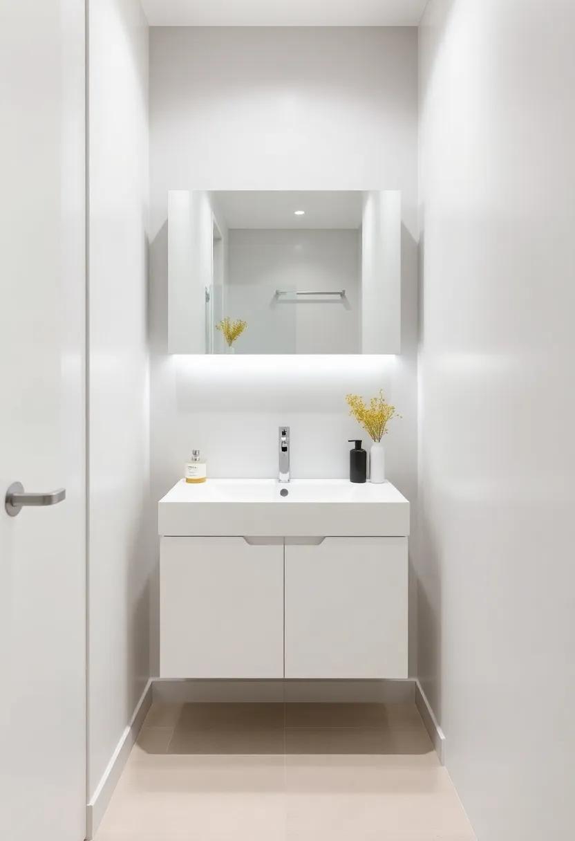 Creative storage Solutions Hidden Within Compact Vanity‍ designs