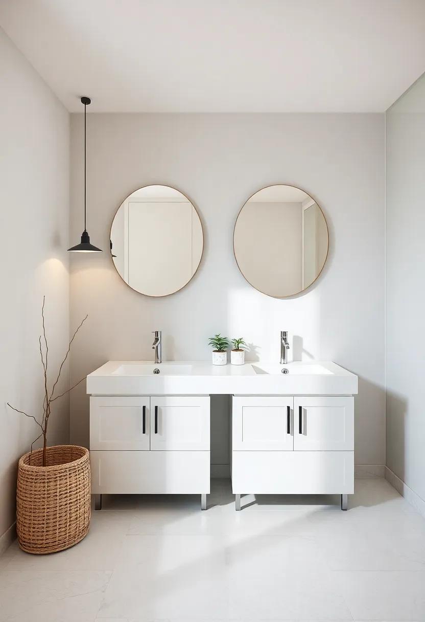 Sophisticated Dual-Sink Vanities‍ for Shared Compact Spaces