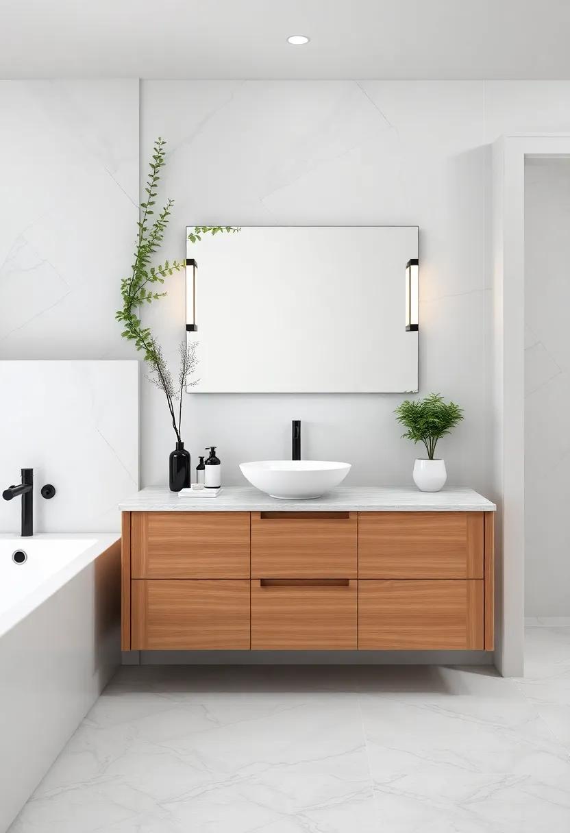 Spa-Inspired Vanities for‌ a Luxurious Experience in Small Bathrooms