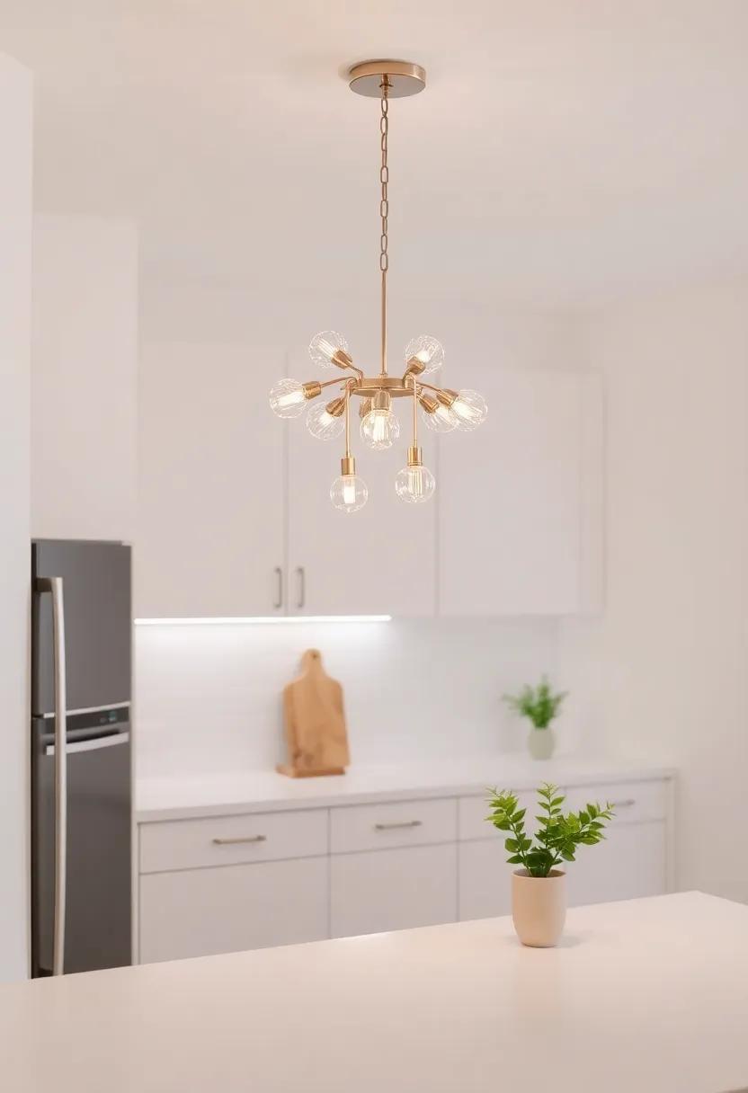 Creative Chandeliers: Making⁢ a Bold Statement in ‌Compact Spaces