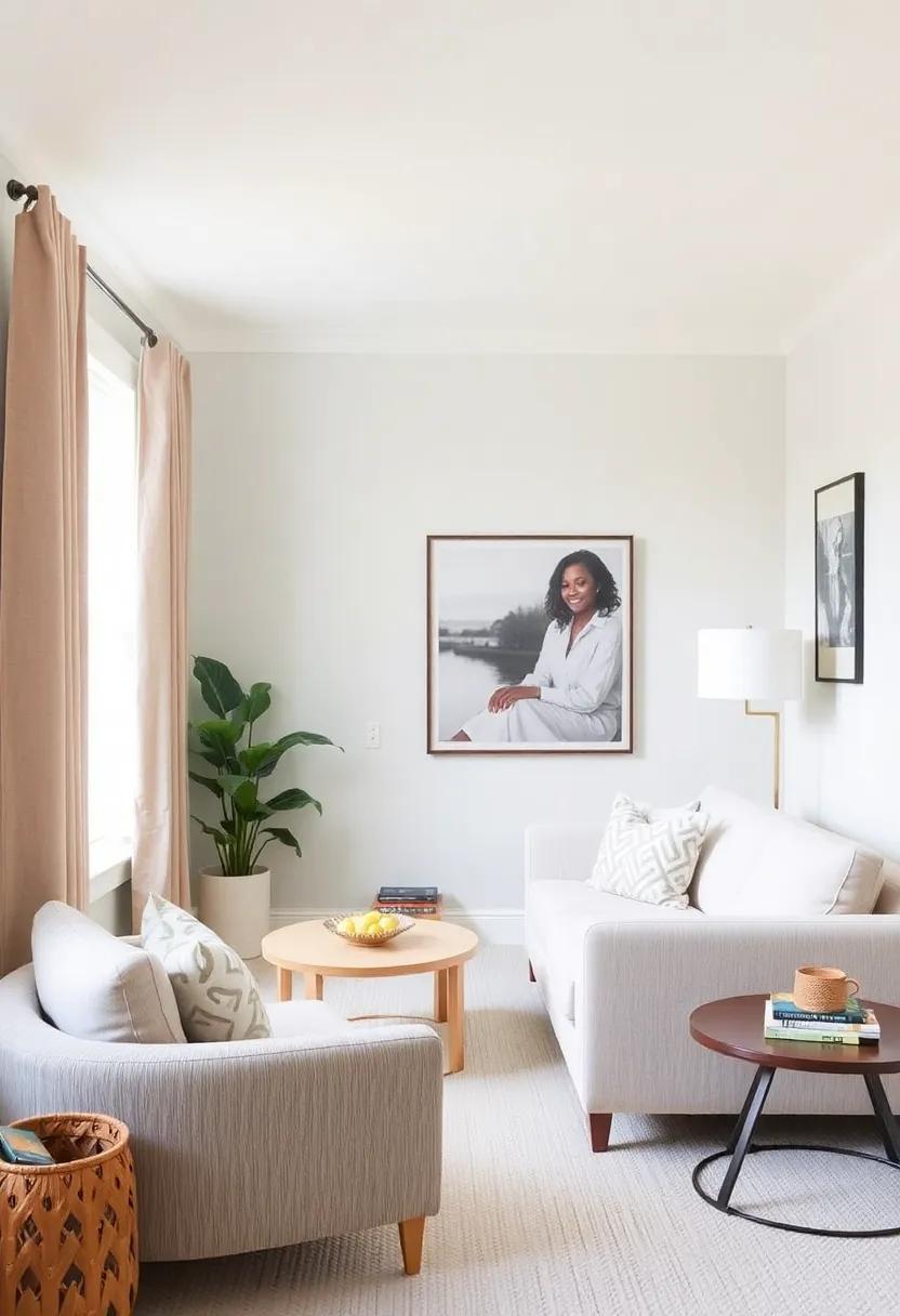 Pastel Pop: Introduce pastel-colored cushions or throws to provide subtle splashes of color while maintaining‌ a serene vibe