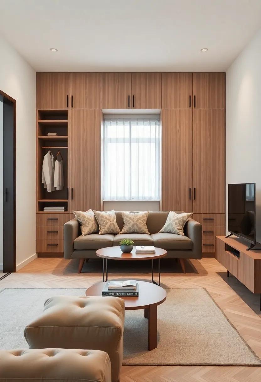 Cleverly Designed Wardrobes for Small Spaces That balance Style with Function