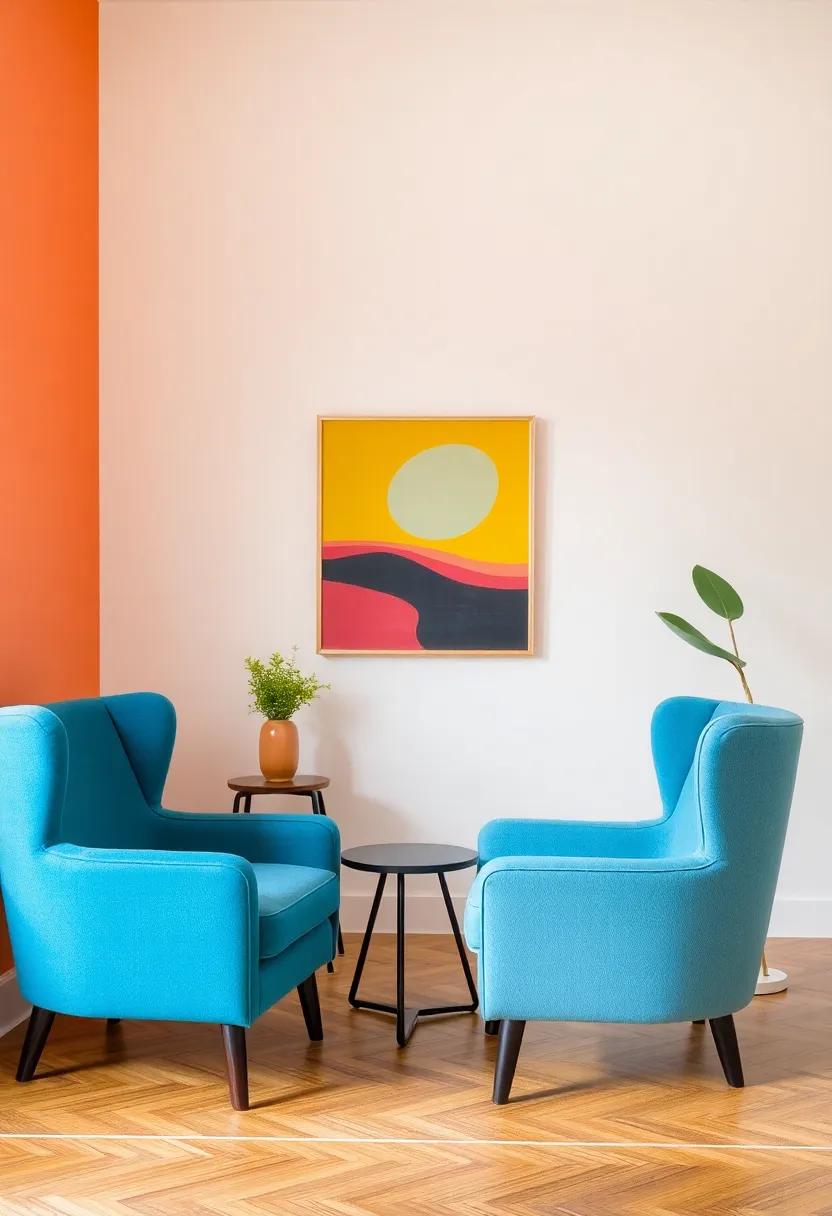 Embracing ⁤Color: Accent ⁣Chairs That Pop in Neutral ⁢Rooms