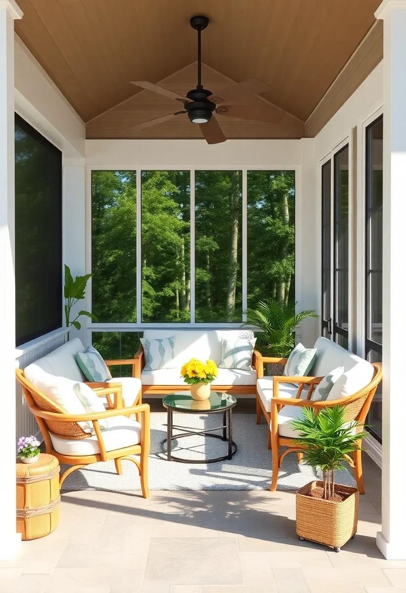 Strategic ⁤Furniture Arrangement For An​ Inviting Small Porch ambiance