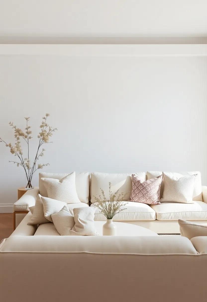 Embracing the Essence of Soft Neutrals in living Room Design