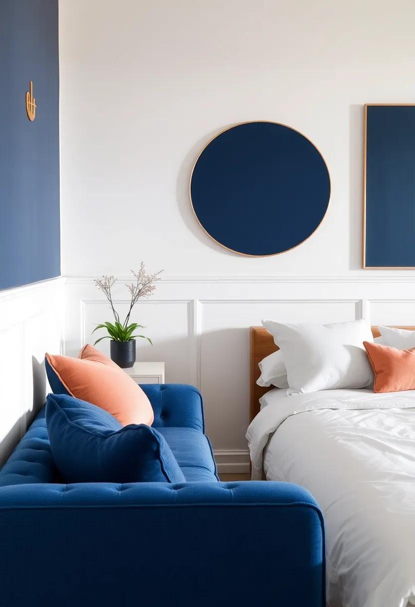 Infusing playfulness: Incorporating Fun elements with​ Rose Gold and Navy