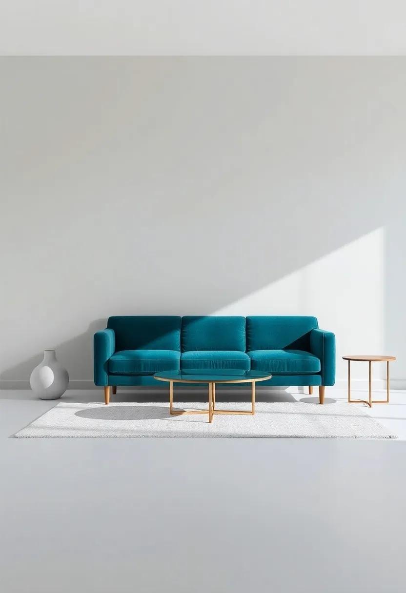 Statement Furniture⁢ Pieces: Making an Impact ⁤Against Soft Backdrops