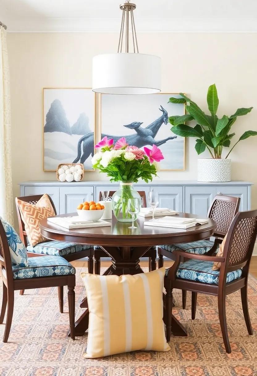 23) invite the colors of summer inside ⁢by incorporating throw ‍pillows ‍and cushions in bright ​hues or fun prints to energize ⁢your seating ‍area