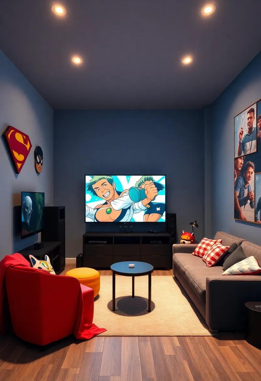 Establishing a Mini-Entertainment ⁣Zone for movie Nights and gaming