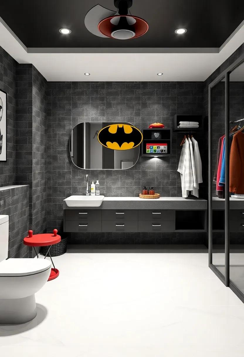 Incorporating Themed Elements Into Bathroom ‌and Closet spaces