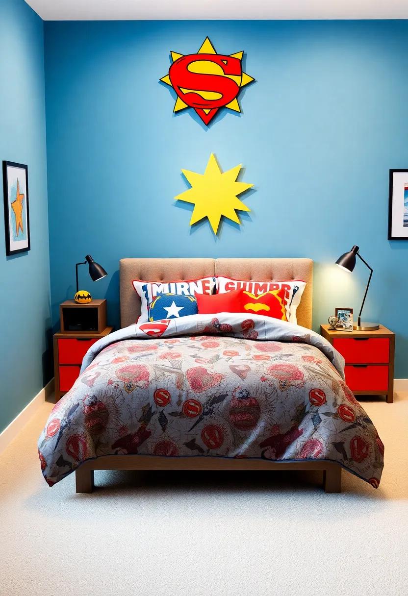 Selecting Themed Bedding‍ that Fuses Functionality With Heroic Flair