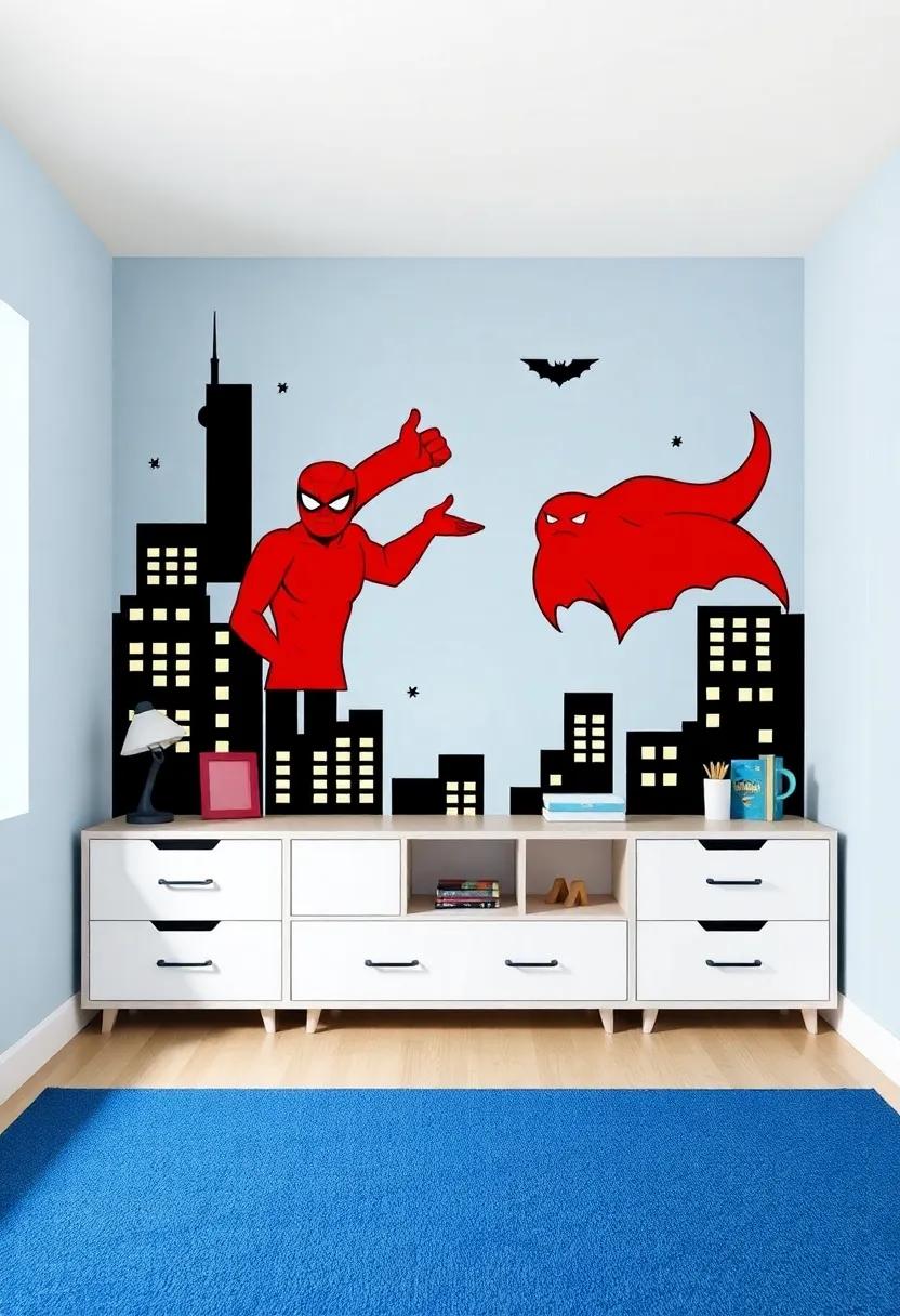 Utilizing⁣ Wall Decals and⁢ Murals to Transform ordinary Spaces