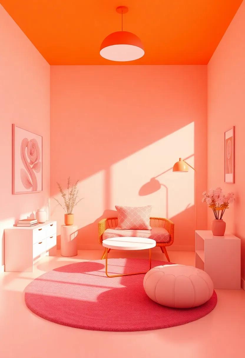 Transforming a room into a Tangerine​ and​ Pink Sanctuary for​ teen girls