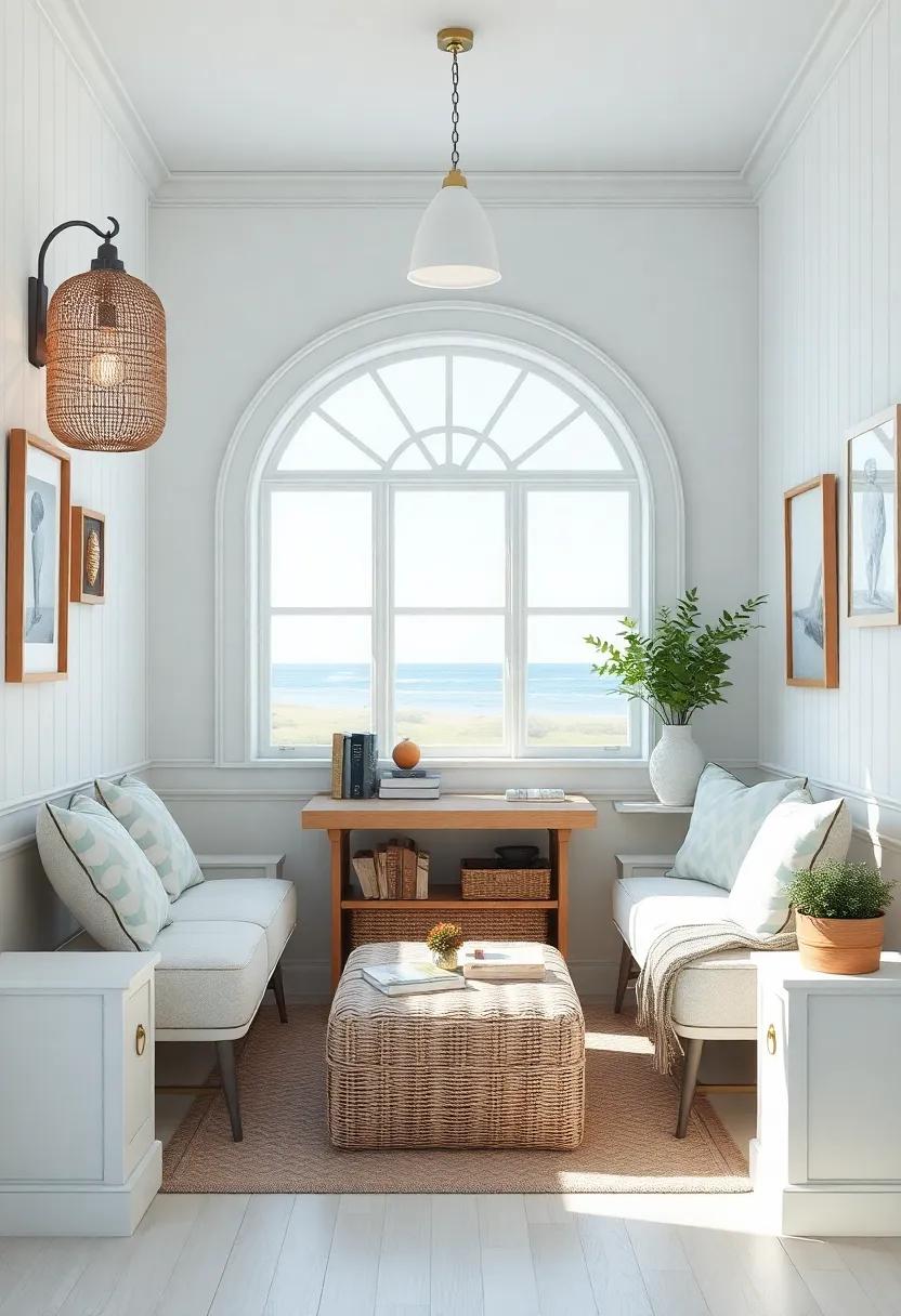 Cozy Nooks: Designing Reading Spaces with Lighthouse Motifs