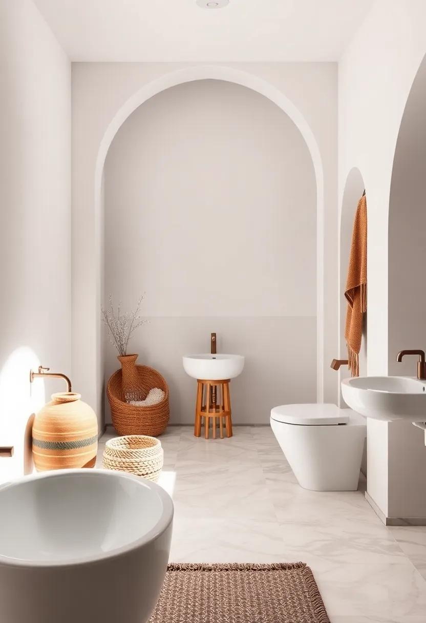 Artisan accessories: ‌Handcrafted items like pottery or woven baskets celebrate local craftsmanship, infusing ​the bathroom with⁤ authenticity and character