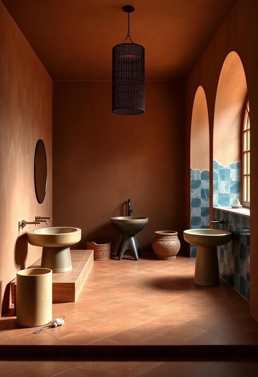 Earthy Color Palette: Rich browns, warm terracottas, and deep blues ⁢mirror the natural landscape of Morocco, creating a calming and inviting atmosphere
