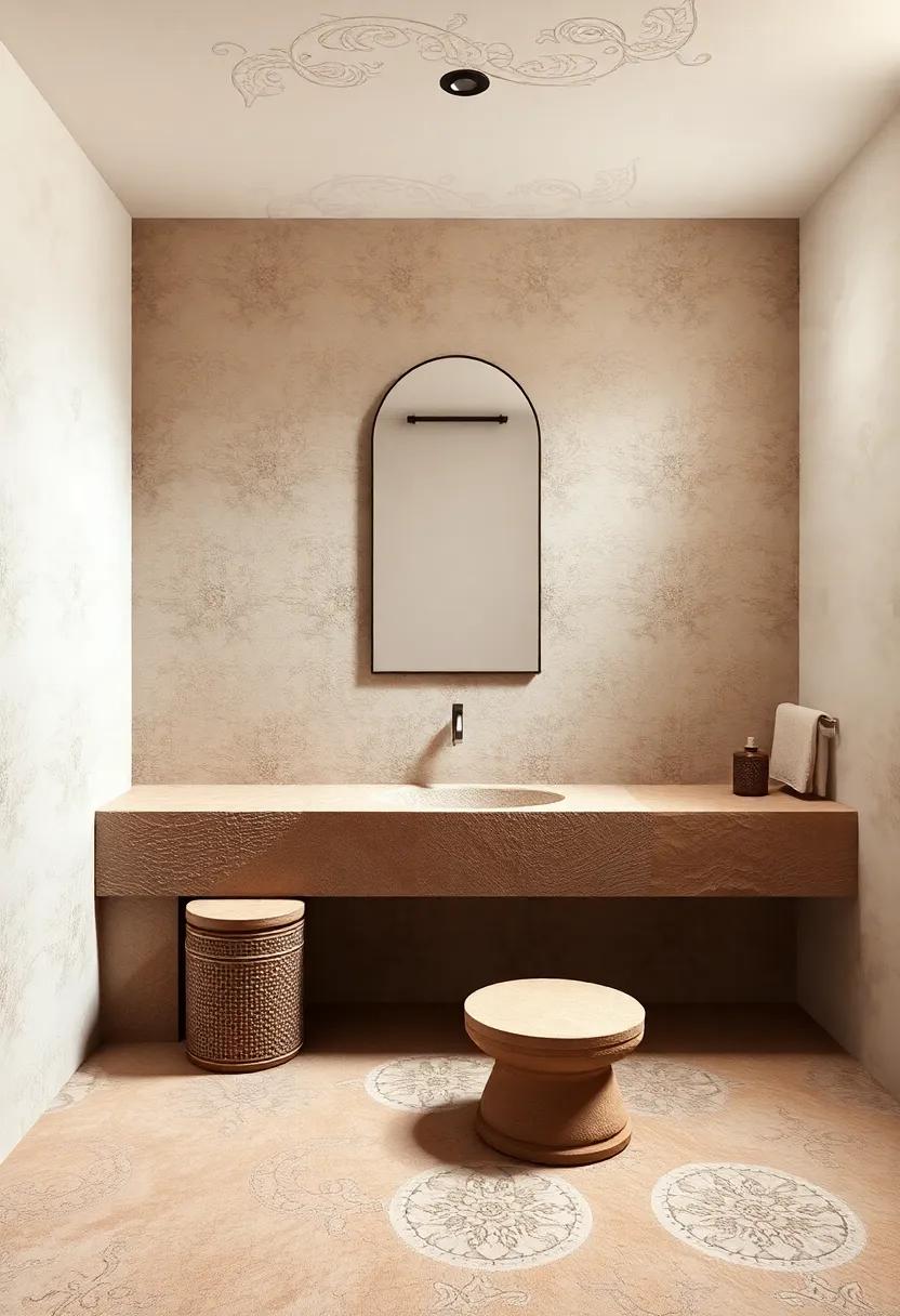 Textured Surfaces:⁢ The use of textured surfaces in⁣ materials like plaster or stone adds depth and ⁤interest to the space, enhancing the sensory experience