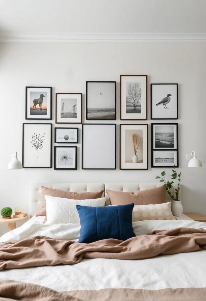 Gallery Wall:⁢ Create⁤ a curated gallery of artwork and personal ⁤photos that ⁢reflects your ⁢personality. This adds​ character ⁢while allowing ⁣for easy updates