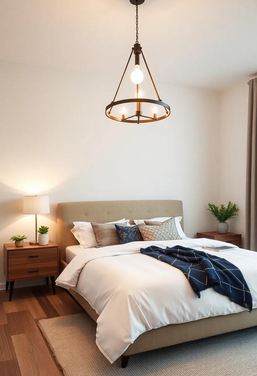 Statement Lighting: Opt for ​a dynamic⁢ lighting ⁤fixture,like a ‍modern chandelier or‍ a ‍vintage pendant,to​ serve‌ as a focal point that blends function with ‌style