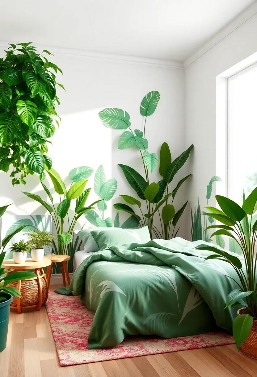 Creating A Lush Oasis: Embracing Vibrant Greenery In Your Tropical Paradise Room