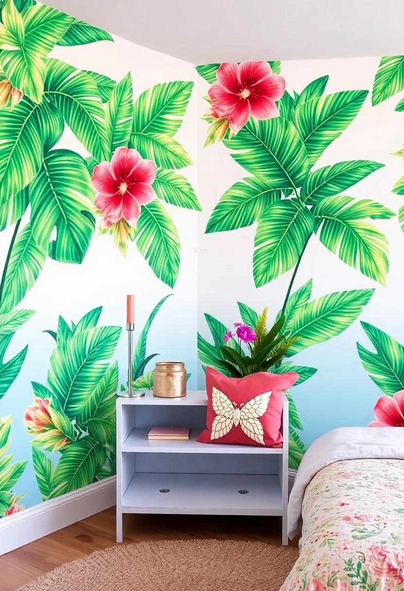 Wall Wonders: Exploring Creative Wall Treatments To Bring The Tropics Indoors