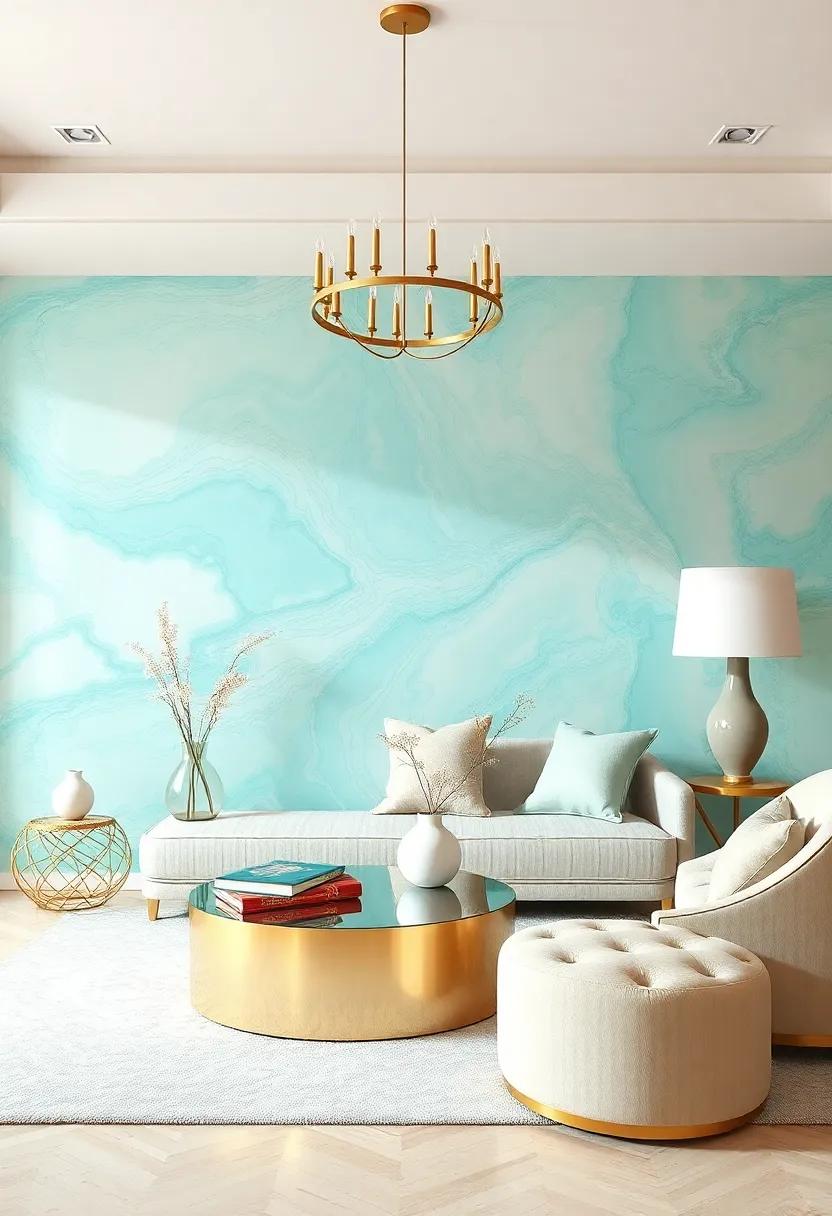 Dazzling Accent Pieces: The Magic of Turquoise and Beige Decorative Items