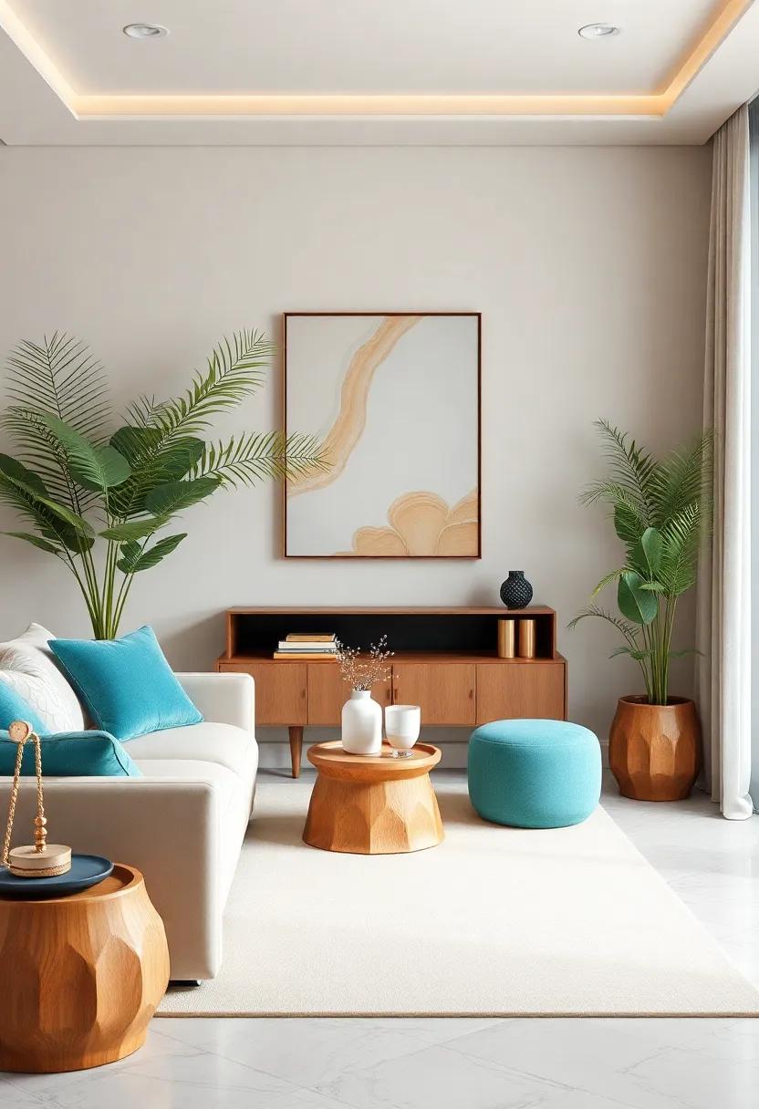 The Appeal of‍ Nature-Inspired​ Decor with Turquoise and Beige Hues