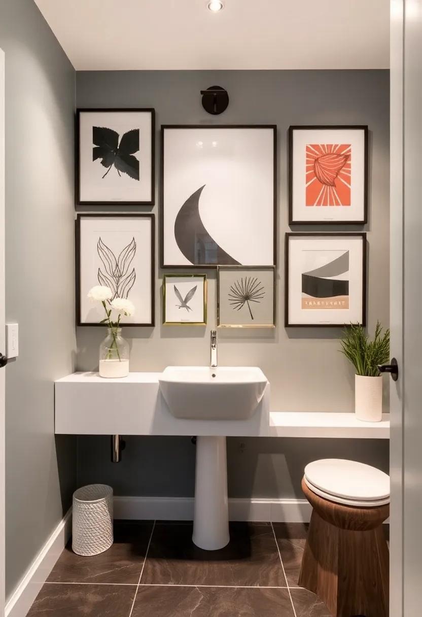 Statement art Pieces: Curating a Gallery Wall ‌in Your Powder Room