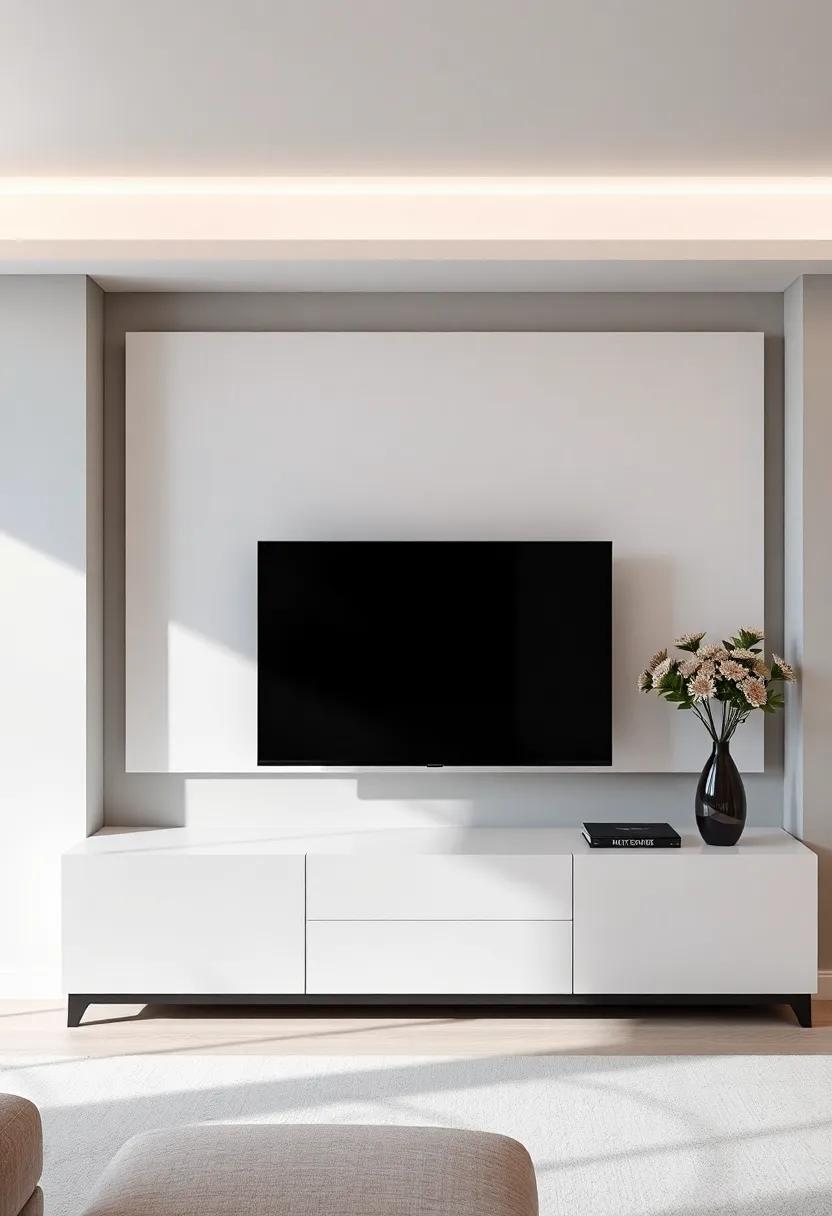 Finding Balance: Mixing Materials⁢ for an⁤ enhanced Glass ⁣TV Unit Experience