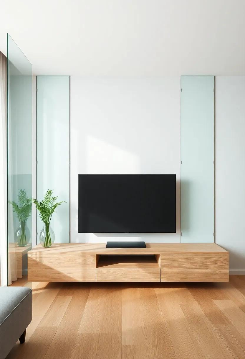 The ⁣Harmony ​of Wood and Glass: A Perfect Match for​ Contemporary⁢ Spaces