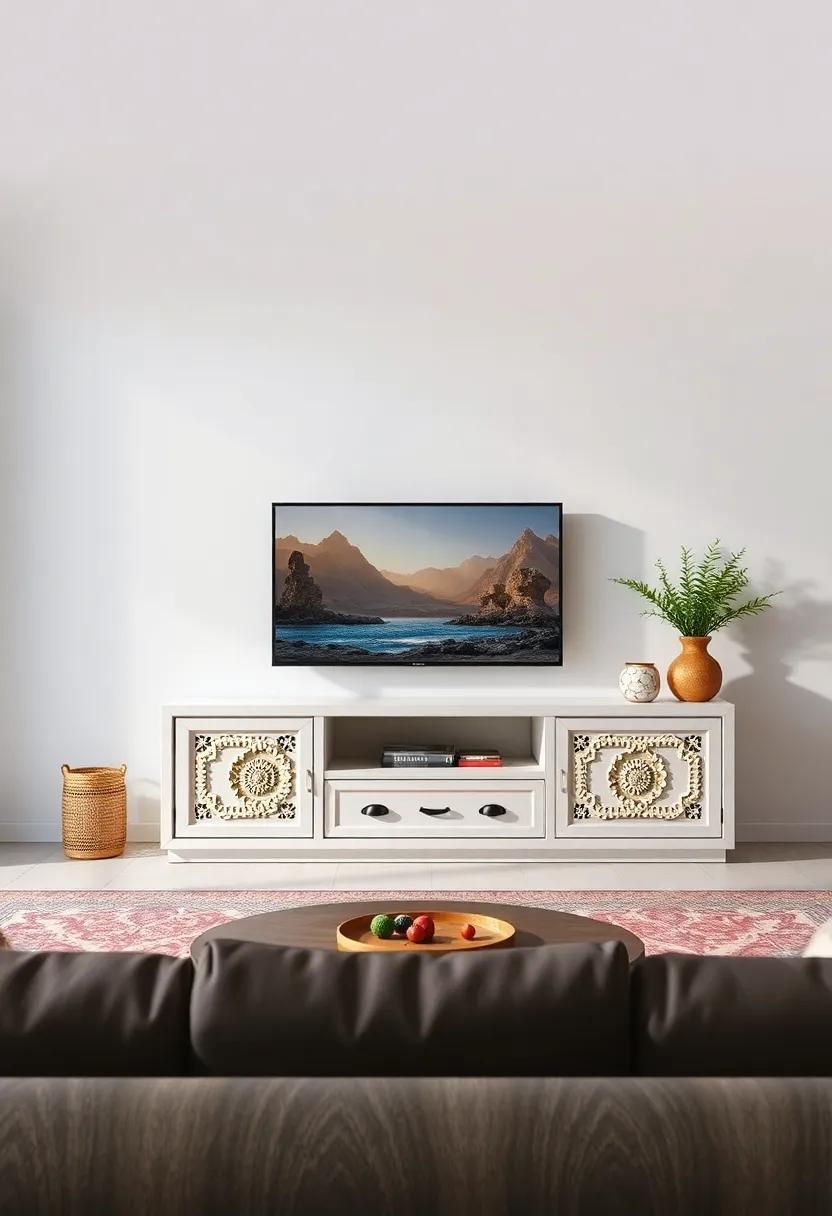 Multi-Functional⁢ Marvel: ‍Discover a TV⁣ unit that doubles as a bookcase, offering sleek storage solutions without sacrificing style or functionality — a perfect fit for avid readers