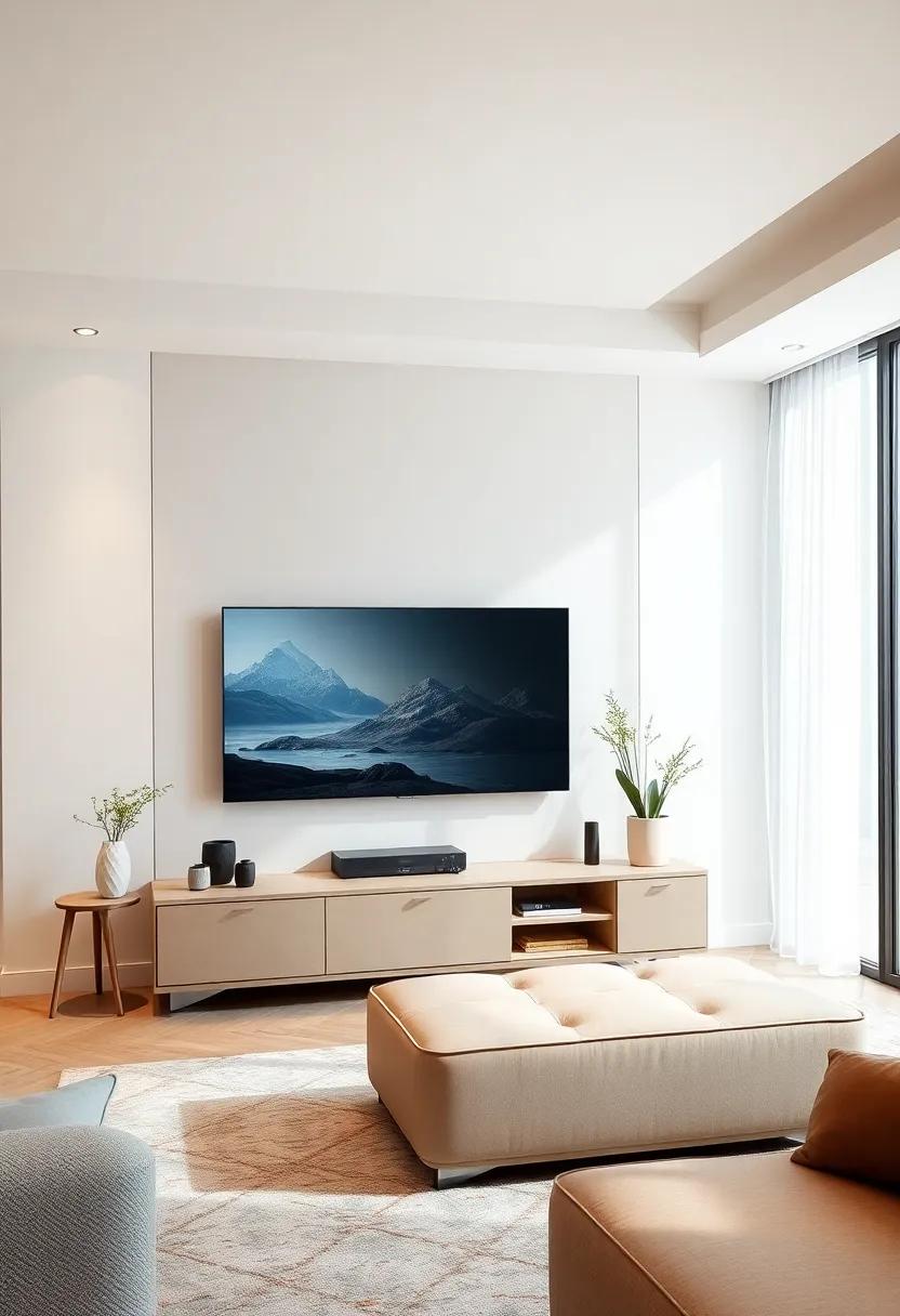 Ottoman Inspiration: A luxurious ottoman-style TV unit that not only serves as a base for your ⁤television but also ‌provides extra seating and storage for a cozy, multi-purpose living area