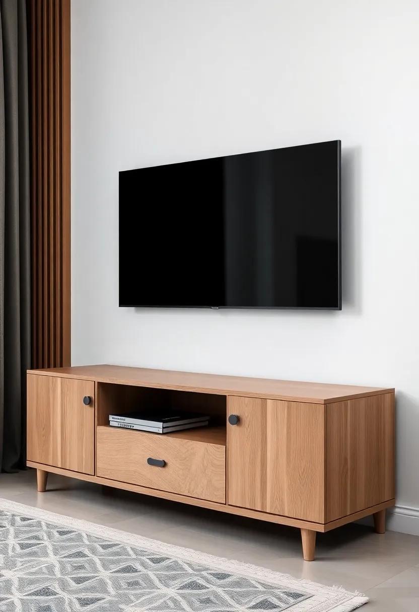 Compact Conversion: A⁢ transformable TV unit ‍that converts from a simple⁢ stand to a stylish cabinet, making it an ideal choice for small spaces or dynamic living environments