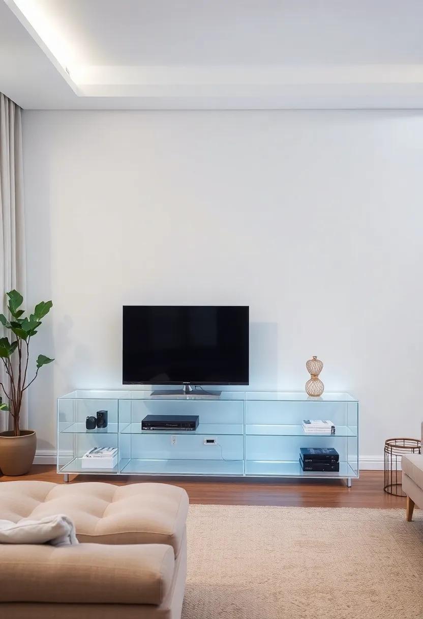 vintage Charm: Embrace retro aesthetics with a vintage-style TV stand that ‌brings character to your living room while providing ample storage with drawers‍ and open shelving