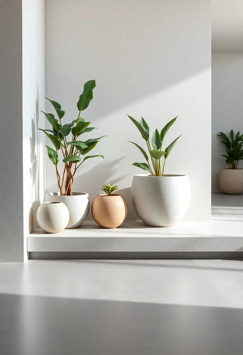 Indoor oasis: Creating Serenity with Concrete Planters