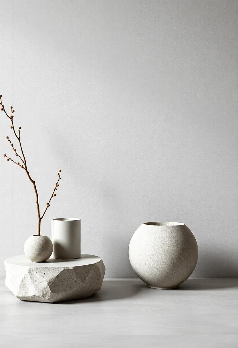 Layered Textures: Enhancing Interiors with Concrete⁤ Accessories